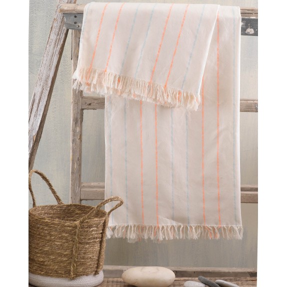 Ριχτάρι Τετραθέσιου Rythmos Sezane Εκρού 180x330