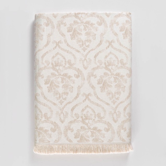 Ριχτάρι Πολυθρόνας Rythmos Medallion Εκρού-Μπεζ...