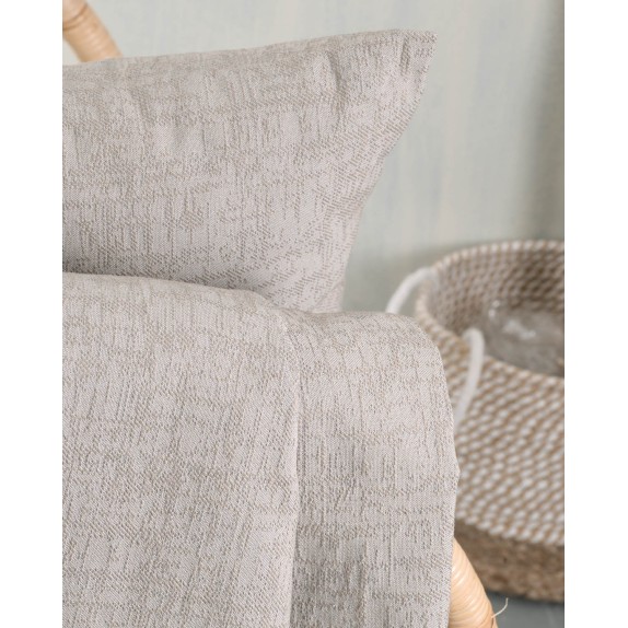 Ριχτάρι Πολυθρόνας Rythmos Mauricio Μπεζ 180x160