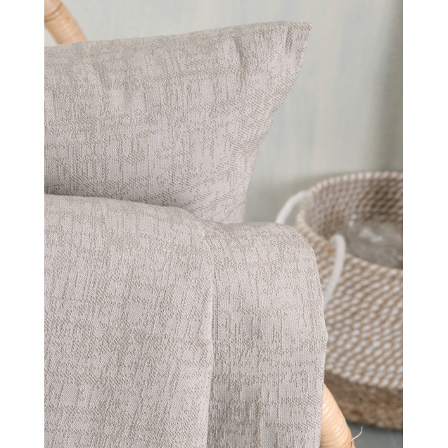 Ριχτάρι Πολυθρόνας Rythmos Mauricio Μπεζ 180x160