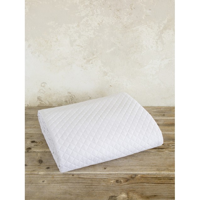 Υπέρδιπλο Κουβερλί Anesis 240x260 White
