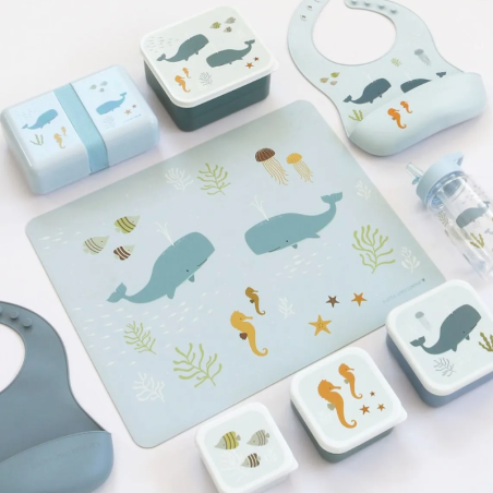 Σουπλά Βινυλίου A Little Lovely Company Ocean PMOCBU06