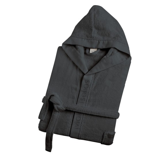 Μπουρνούζι με Κουκούλα Makis Tselios Helmi-4 Grey