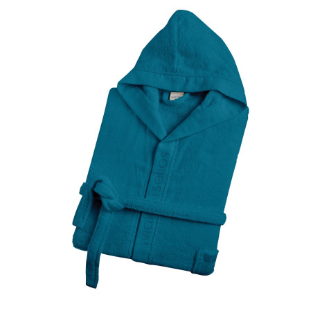 Μπουρνούζι με Κουκούλα Makis Tselios Helmi-7 Petrol