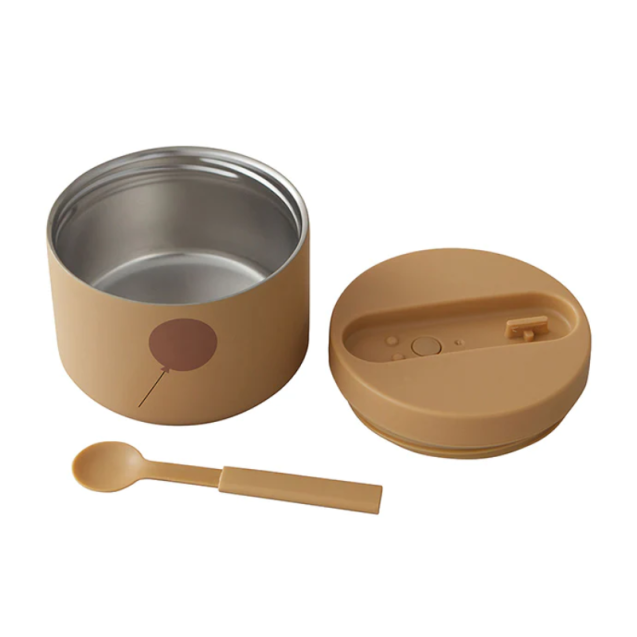 Θερμός Φαγητού Design Letters Small Μπεζ 330ml...