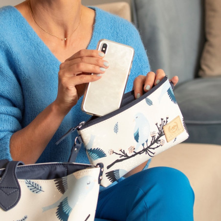 Πορτοφολάκι La Millou Dark Luna 22x13