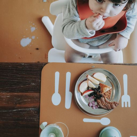 Σαλιάρα Σιλικόνης Noui Noui Dusty Rusty NN12115