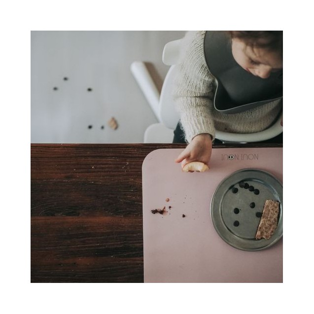 Σαλιάρα Σιλικόνης Noui Noui Warm Grey NN12118