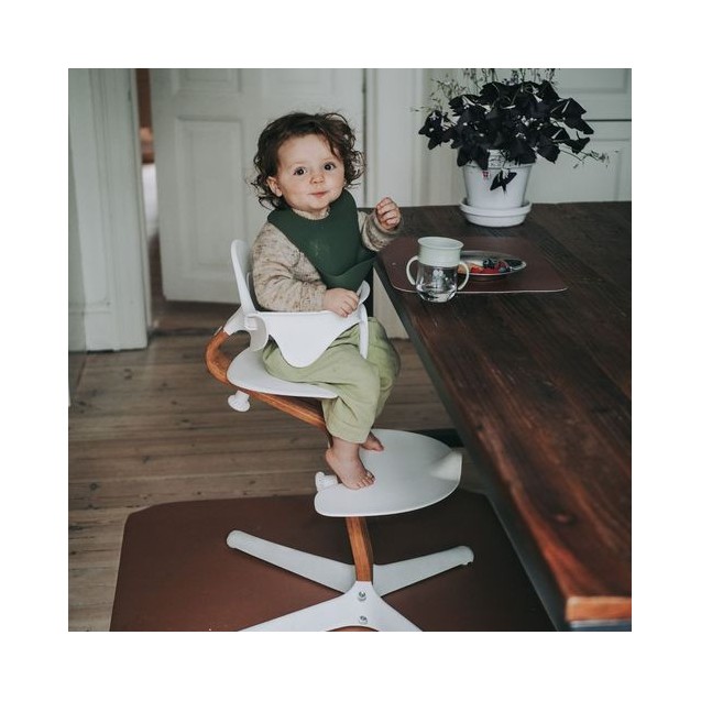 Σαλιάρα Σιλικόνης Noui Noui Dusty Olive NN12116