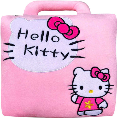 Κουβέρτα-Τσάντα Fleece Κούνιας Morven 22053 Kitty Ροζ 100x170