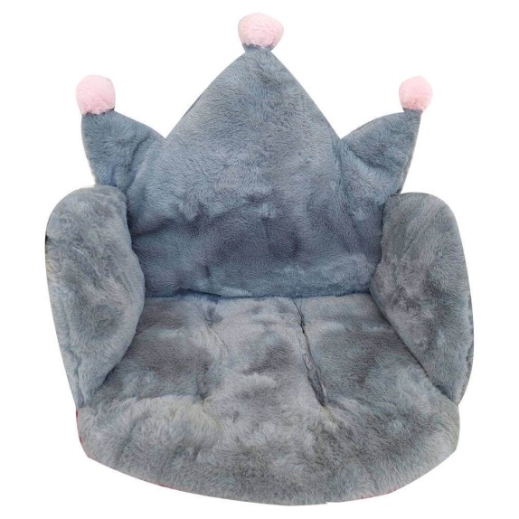 Μαξιλάρι Καρέκλας Morven 22061 Κορώνα Γκρι 45x35x40