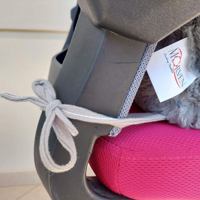 Μαξιλάρι Καρέκλας Morven 22061 Κορώνα Γκρι...