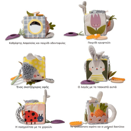 Κύβος Δραστηριοτήτων Taf Toys Urban Garden Activity Cube T-13095