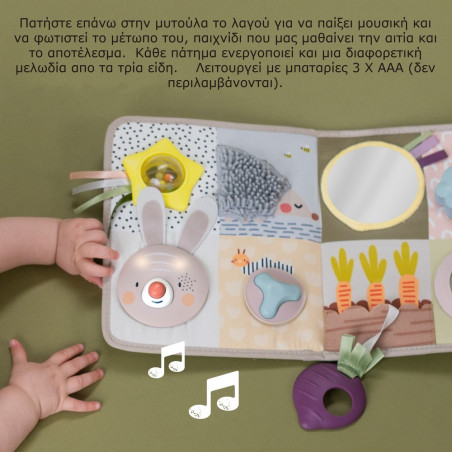 Κρεμαστό Παιχνίδι Δραστηριοτήτων Κούνιας με Μουσική Taf Toys Developmental Activity Center T-13115