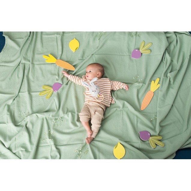 Κουδουνίστρα Taf Toys Rylee Bunny Rattle T-13025