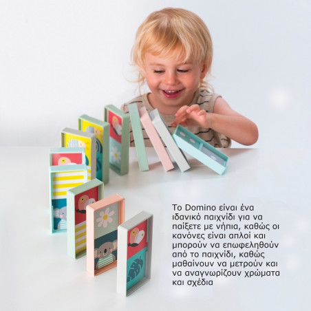 Παιχνίδι Taf Toys Domino Rally Blocks XL T-12985