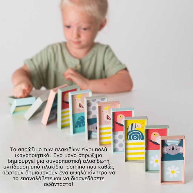 Παιχνίδι Taf Toys Domino Rally Blocks XL T-12985