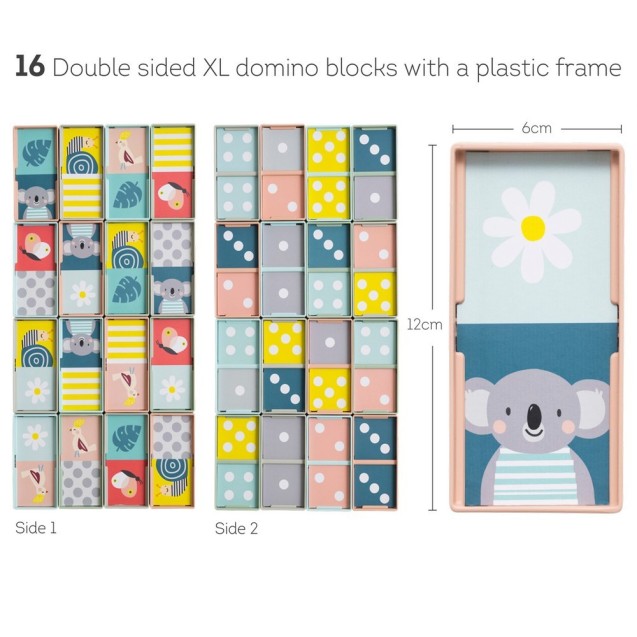 Παιχνίδι Taf Toys Domino Rally Blocks XL T-12985