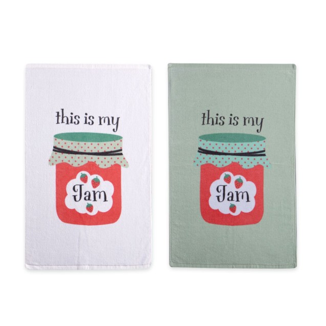 Ποτηρόπανο Nef-Nef My Jam White 40x60