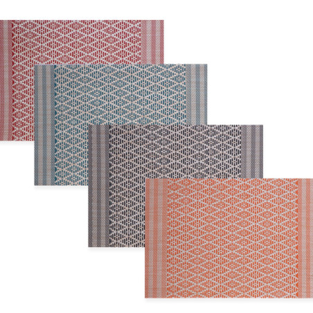 Σετ Σουπλά 2 Τεμαχίων Nef-Nef Palacio Orange 33x45