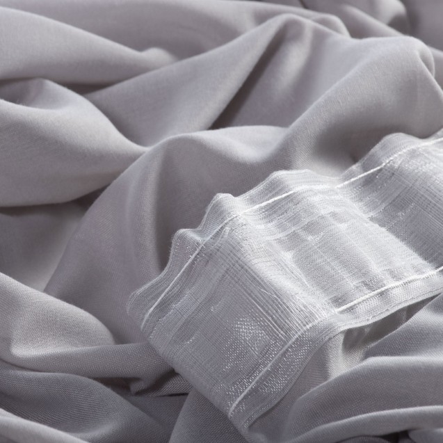 Κουρτίνα Nef-Nef Elina Grey 140x270