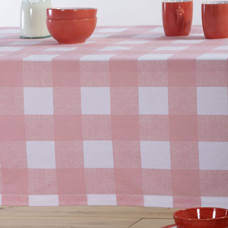 Τραπεζομάντηλο Αλέκιαστο Nef-Nef Henry Coral 140x180