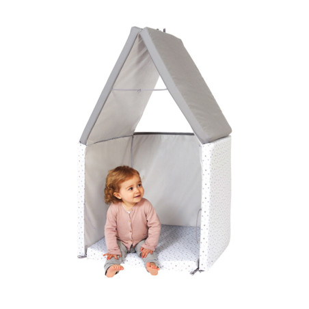 Στρώμα Δραστηριοτήτων Candide XL Άσπρο/Γκρι Αστεράκι BR76371