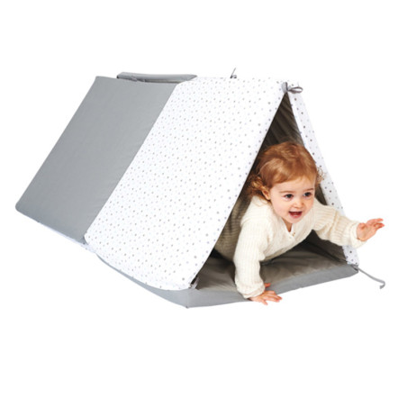 Στρώμα Δραστηριοτήτων Candide XL Άσπρο/Γκρι Αστεράκι BR76371