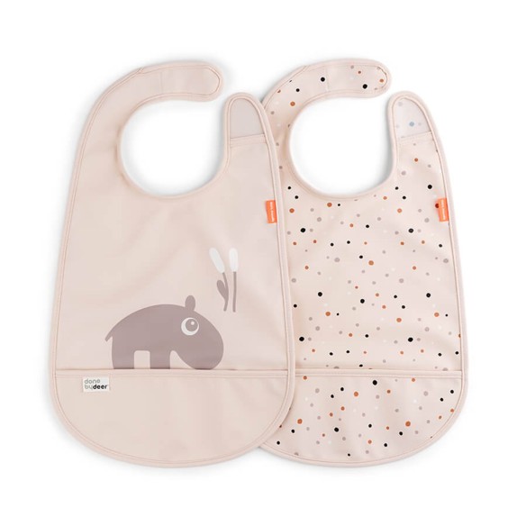 Σετ Σαλιάρες 2 Τεμαχίων Done By Deer Ozzo Powder BR76427