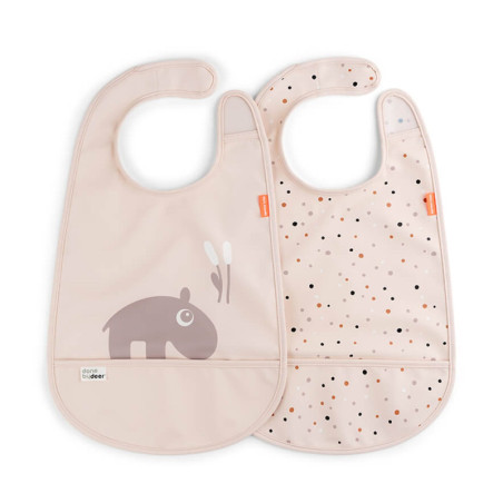 Σετ Σαλιάρες 2 Τεμαχίων Done By Deer Ozzo Powder BR76427