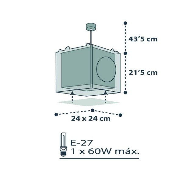 Παιδικό Φωτιστικό Οροφής Ango The Pirates 74552