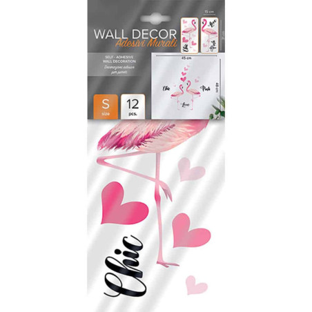 Αυτοκόλλητα Τοίχου Ango Flamingos 59175