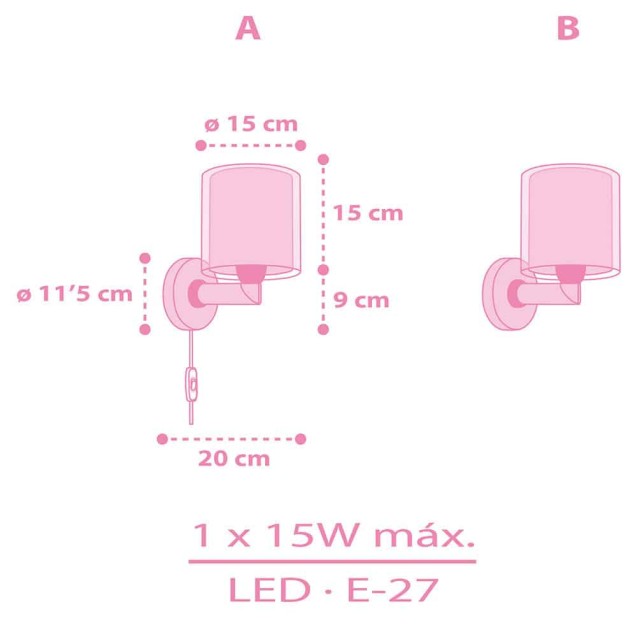 Παιδική Απλίκα Τοίχου Ango Unicorns 41599