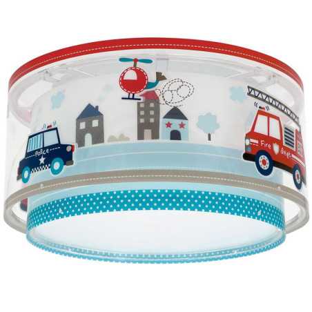 Παιδικό Φωτιστικό Οροφής Πλαφονιέρα Ango Police 60616