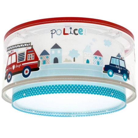 Παιδικό Φωτιστικό Οροφής Πλαφονιέρα Ango Police 60616