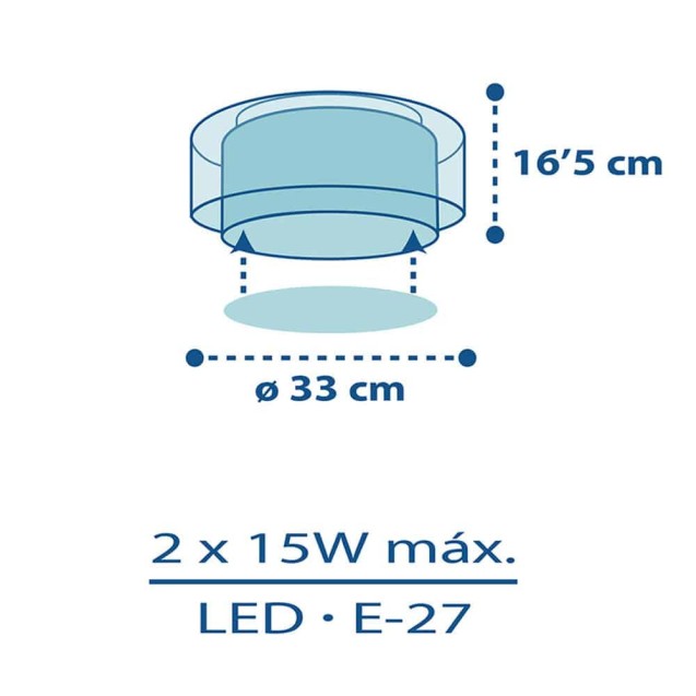 Παιδικό Φωτιστικό Οροφής Πλαφονιέρα Ango Police...