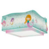 Παιδικό Φωτιστικό Οροφής Πλαφονιέρα Ango Mermaids 63446