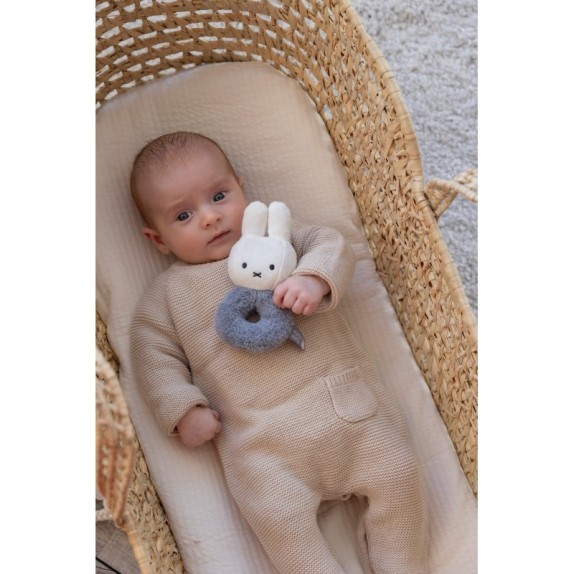 Υφασμάτινη Κουδουνίστρα Miffy Fluffy Ραφ