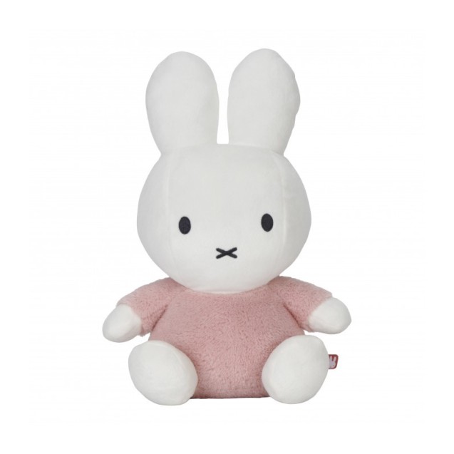 Λούτρινο Λαγουδάκι Miffy Fluffy 35cm Ροζ