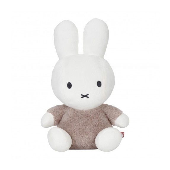 Λούτρινο Λαγουδάκι Miffy Fluffy 35cm Μόκα