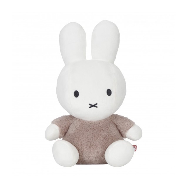 Λούτρινο Λαγουδάκι Miffy Fluffy 35cm Μόκα