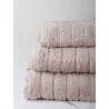 Σετ Πετσέτες 3 Τεμαχίων Anesis Cotton Pennie Μπεζ