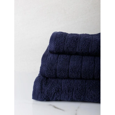 Σετ Πετσέτες 3 Τεμαχίων Anesis Cotton Pennie Marine
