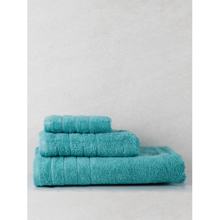 Πετσέτα Προσώπου Anesis Cotton Pennie Πετρόλ 50x100