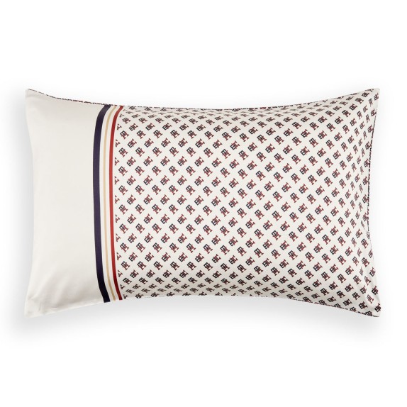 Μαξιλαροθήκη Tommy Hilfiger High Line Μπορντό 50x80