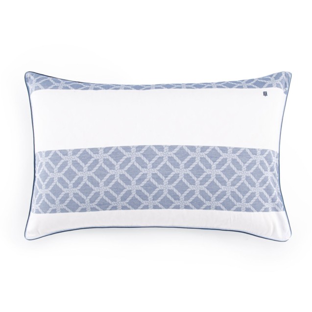 Μαξιλαροθήκη Oxford Tommy Hilfiger Newport Μπλε...