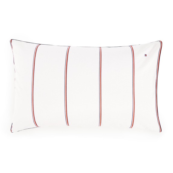 Μαξιλαροθήκη Tommy Hilfiger James Λευκό 50x80