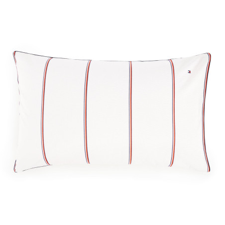 Μαξιλαροθήκη Tommy Hilfiger James Λευκό 50x80