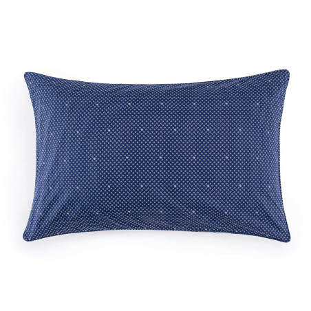 Μαξιλαροθήκη Oxford Tommy Hilfiger Coastal Μπέζ/Μπλε 50x80