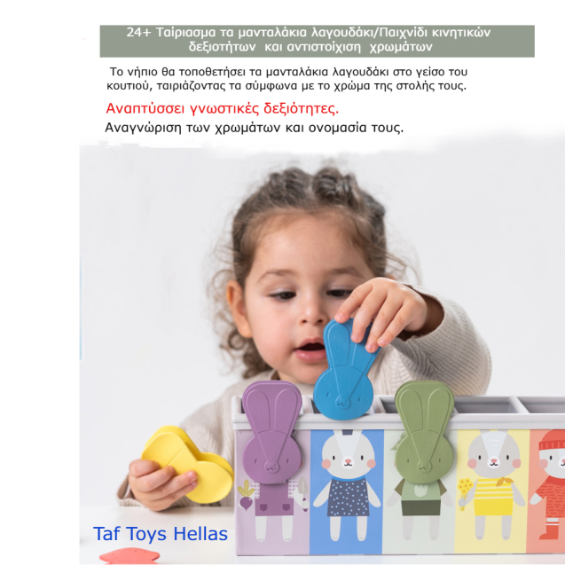Εκπαιδευτικό Παιχνίδι Δραστηριοτήτων Taf Toys...